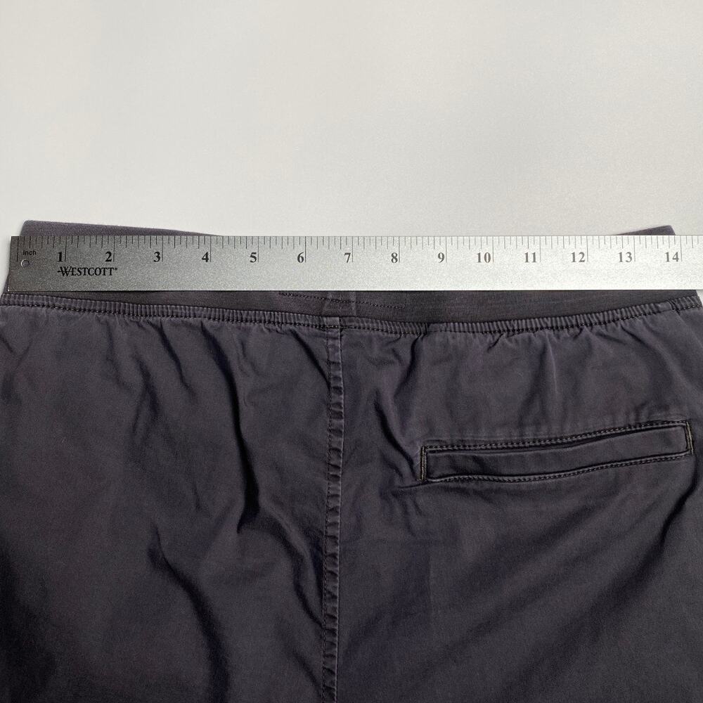 Abercrombie & Fitch XS Stretch Pull On Shorts Zip Pocket Dark Gray - Picture 3 of 11